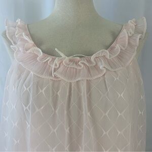 Vintage Maxi Soft Pink Nightgown